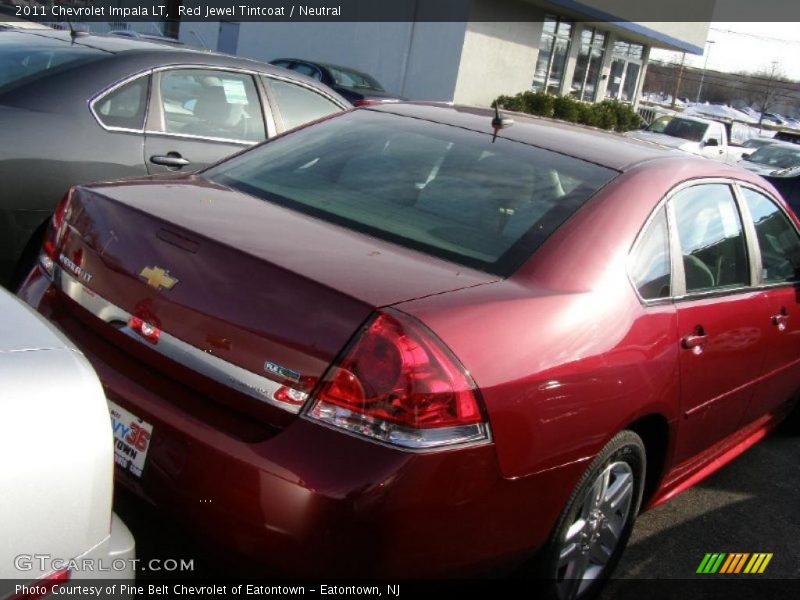 Red Jewel Tintcoat / Neutral 2011 Chevrolet Impala LT