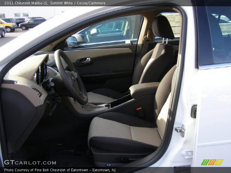Summit White / Cocoa/Cashmere 2011 Chevrolet Malibu LS