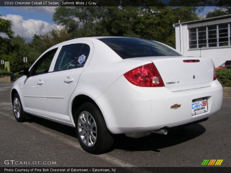 Summit White / Gray 2010 Chevrolet Cobalt LT Sedan