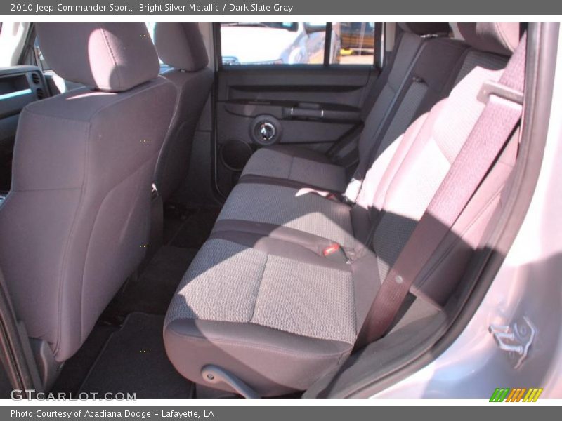 Bright Silver Metallic / Dark Slate Gray 2010 Jeep Commander Sport