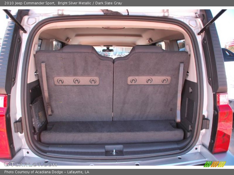 Bright Silver Metallic / Dark Slate Gray 2010 Jeep Commander Sport