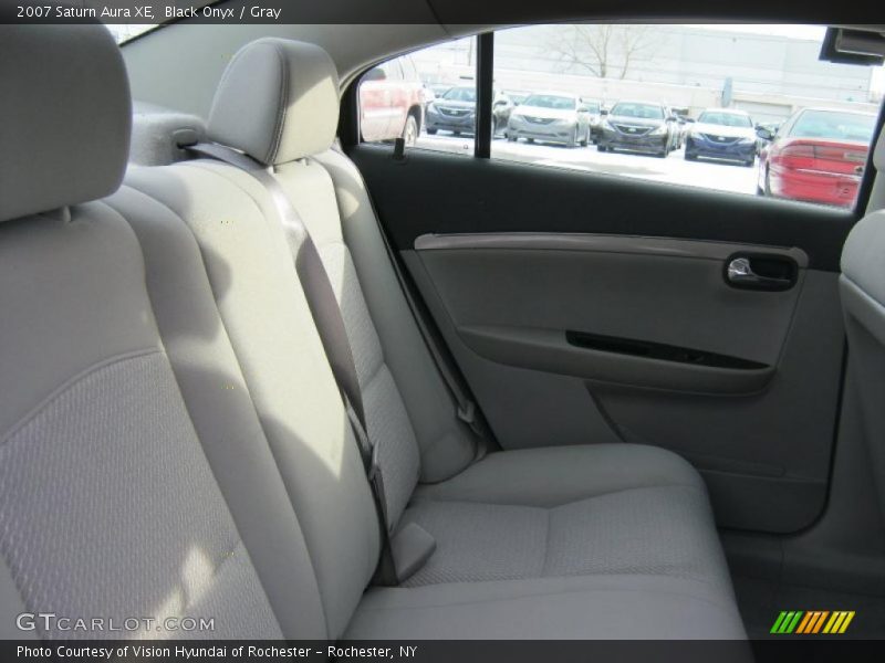 Black Onyx / Gray 2007 Saturn Aura XE