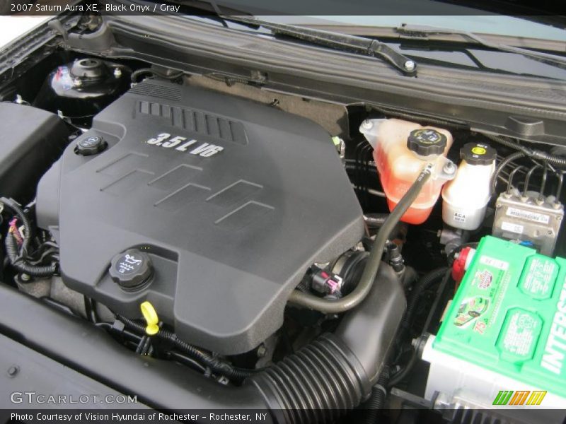 Black Onyx / Gray 2007 Saturn Aura XE