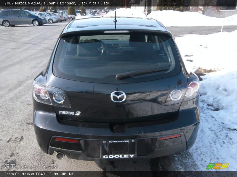Black Mica / Black 2007 Mazda MAZDA3 s Sport Hatchback