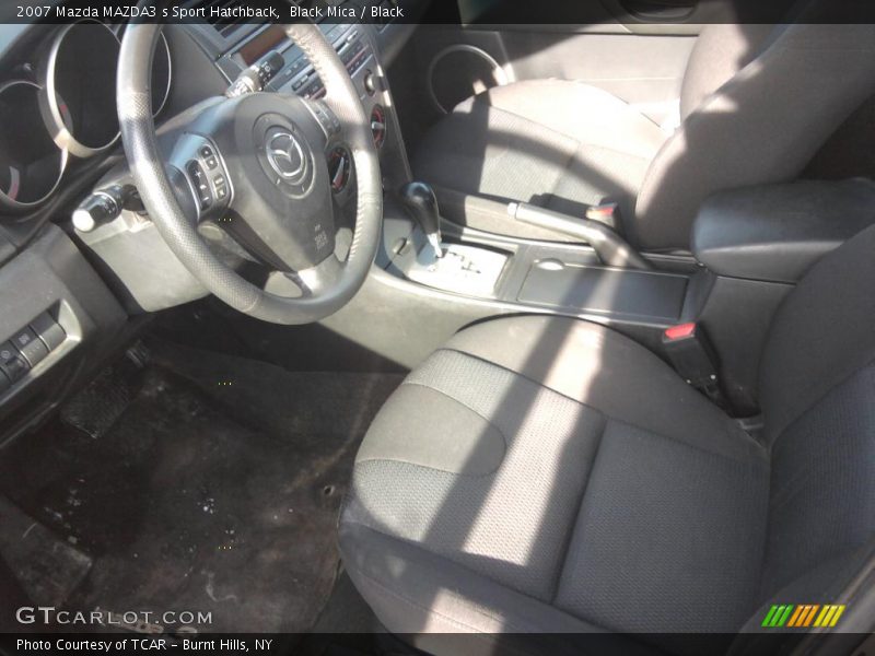 Black Mica / Black 2007 Mazda MAZDA3 s Sport Hatchback
