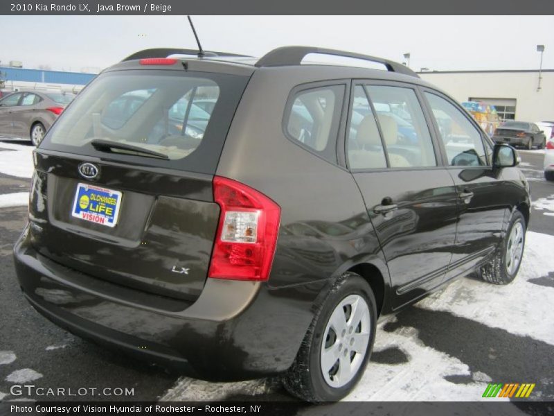 Java Brown / Beige 2010 Kia Rondo LX