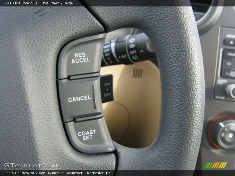 Java Brown / Beige 2010 Kia Rondo LX