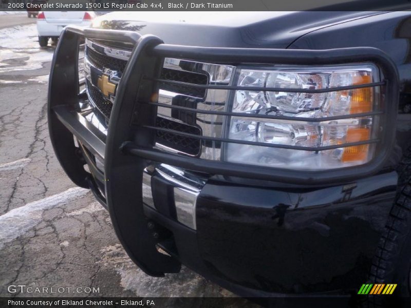 Black / Dark Titanium 2008 Chevrolet Silverado 1500 LS Regular Cab 4x4