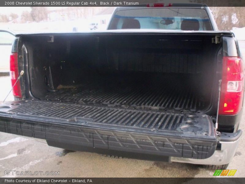 Black / Dark Titanium 2008 Chevrolet Silverado 1500 LS Regular Cab 4x4