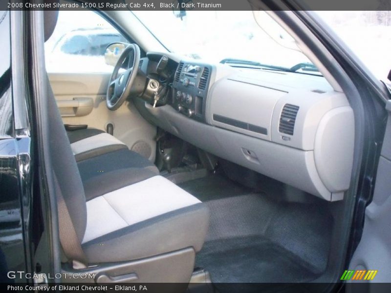 Black / Dark Titanium 2008 Chevrolet Silverado 1500 LS Regular Cab 4x4