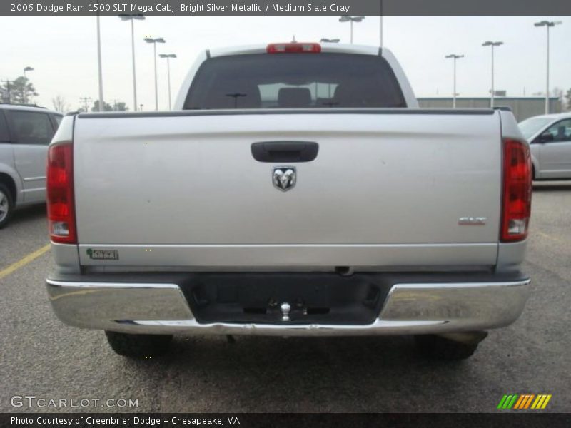 Bright Silver Metallic / Medium Slate Gray 2006 Dodge Ram 1500 SLT Mega Cab