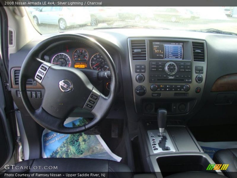 Silver Lightning / Charcoal 2008 Nissan Armada LE 4x4