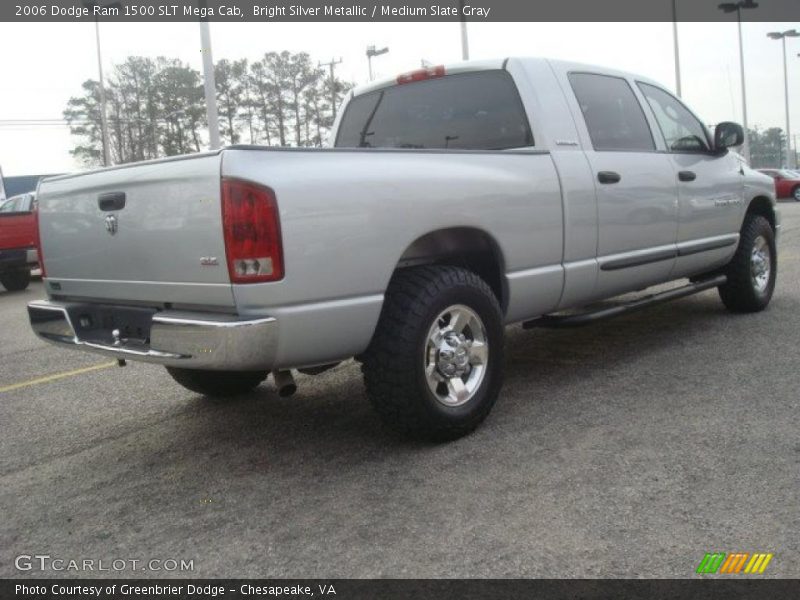 Bright Silver Metallic / Medium Slate Gray 2006 Dodge Ram 1500 SLT Mega Cab
