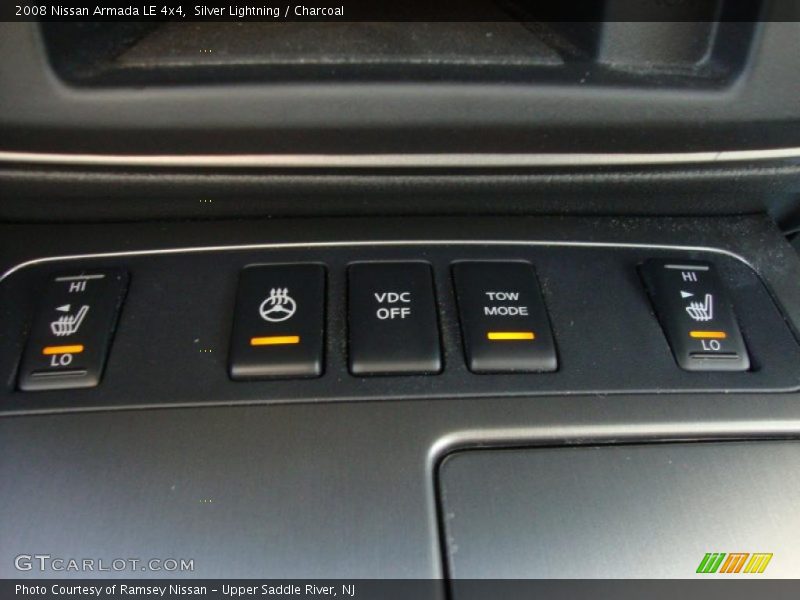 Silver Lightning / Charcoal 2008 Nissan Armada LE 4x4