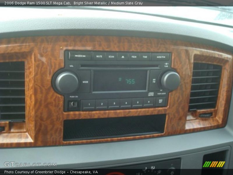 Bright Silver Metallic / Medium Slate Gray 2006 Dodge Ram 1500 SLT Mega Cab