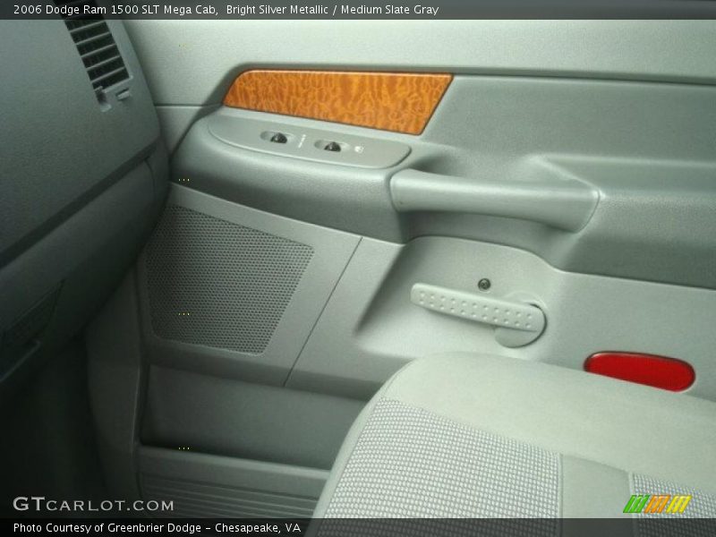 Bright Silver Metallic / Medium Slate Gray 2006 Dodge Ram 1500 SLT Mega Cab