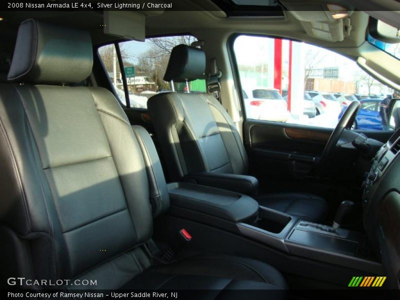 Silver Lightning / Charcoal 2008 Nissan Armada LE 4x4