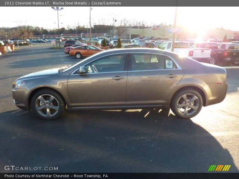 Mocha Steel Metallic / Cocoa/Cashmere 2011 Chevrolet Malibu LT