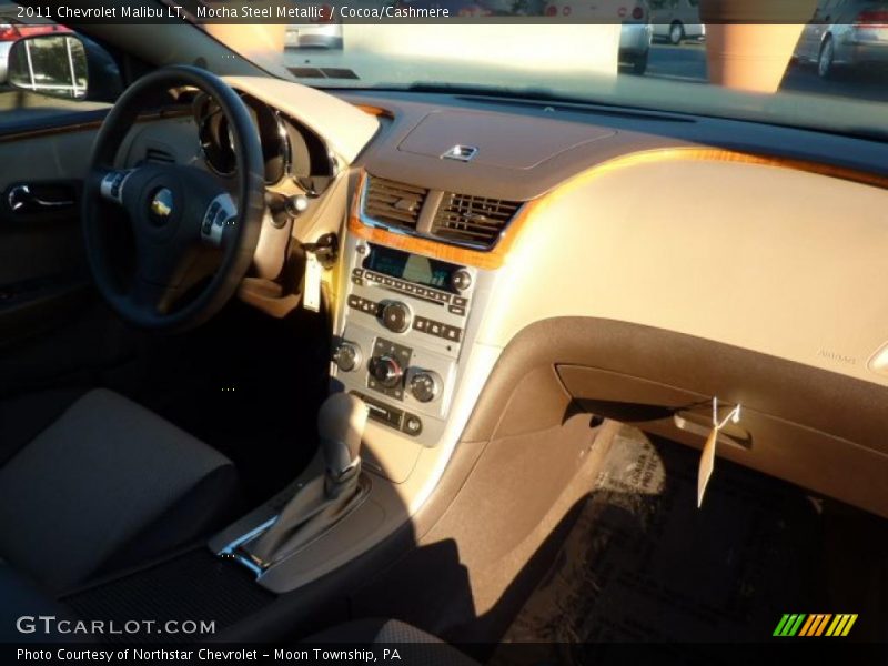 Mocha Steel Metallic / Cocoa/Cashmere 2011 Chevrolet Malibu LT