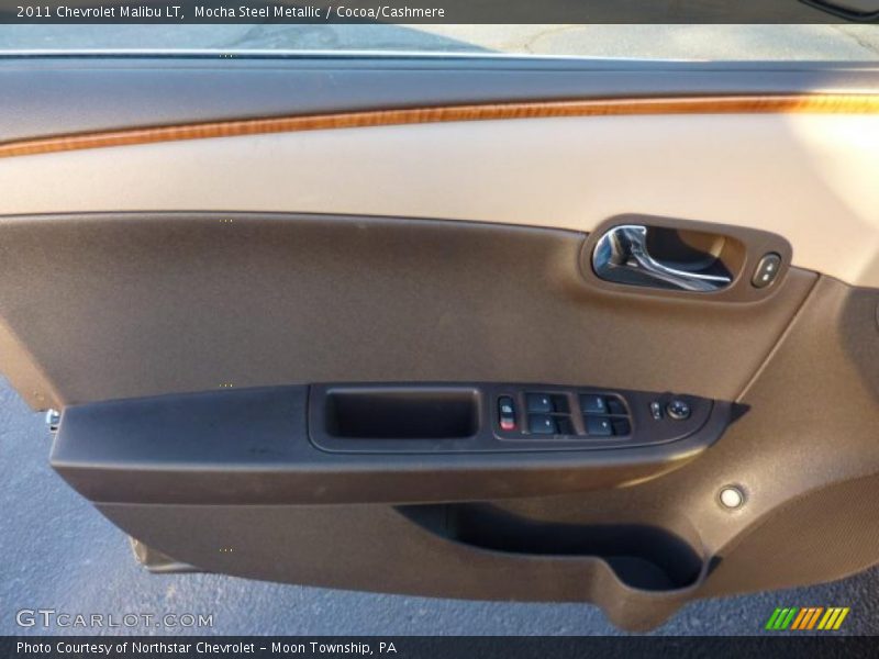 Mocha Steel Metallic / Cocoa/Cashmere 2011 Chevrolet Malibu LT
