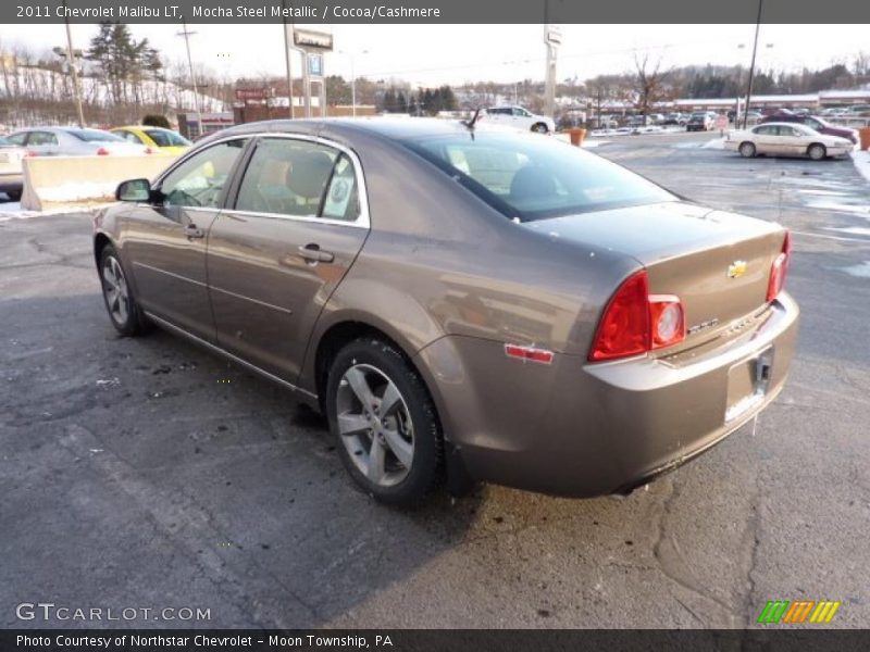 Mocha Steel Metallic / Cocoa/Cashmere 2011 Chevrolet Malibu LT
