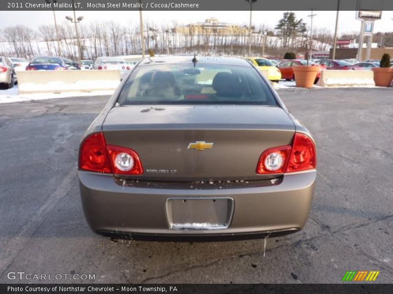 Mocha Steel Metallic / Cocoa/Cashmere 2011 Chevrolet Malibu LT