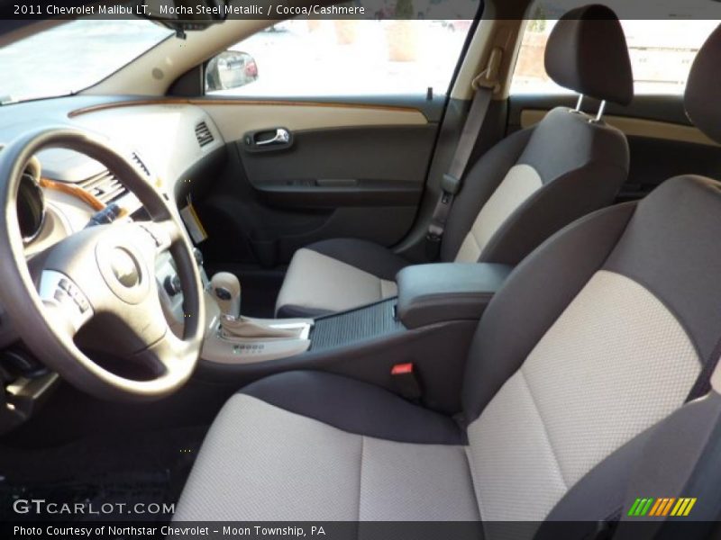 Mocha Steel Metallic / Cocoa/Cashmere 2011 Chevrolet Malibu LT