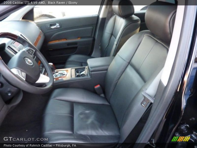 Black Raven / Ebony 2008 Cadillac STS 4 V6 AWD