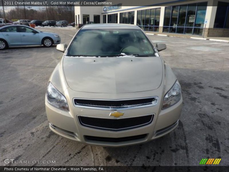 Gold Mist Metallic / Cocoa/Cashmere 2011 Chevrolet Malibu LT