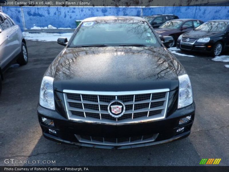 Black Raven / Ebony 2008 Cadillac STS 4 V6 AWD