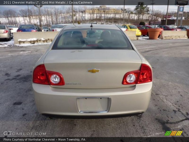 Gold Mist Metallic / Cocoa/Cashmere 2011 Chevrolet Malibu LT