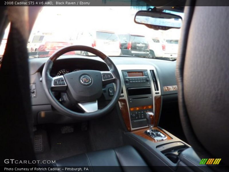 Black Raven / Ebony 2008 Cadillac STS 4 V6 AWD