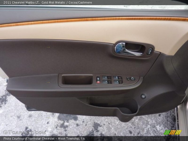 Gold Mist Metallic / Cocoa/Cashmere 2011 Chevrolet Malibu LT