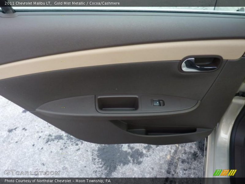 Gold Mist Metallic / Cocoa/Cashmere 2011 Chevrolet Malibu LT