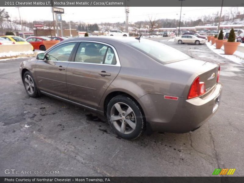 Mocha Steel Metallic / Cocoa/Cashmere 2011 Chevrolet Malibu LT