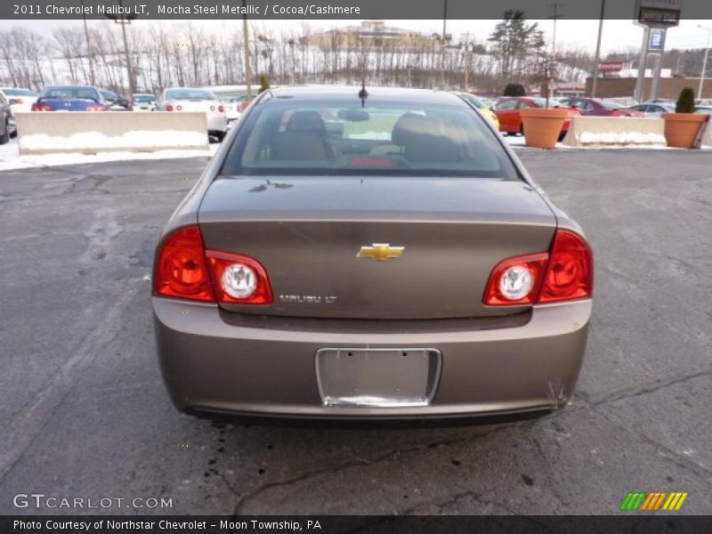 Mocha Steel Metallic / Cocoa/Cashmere 2011 Chevrolet Malibu LT