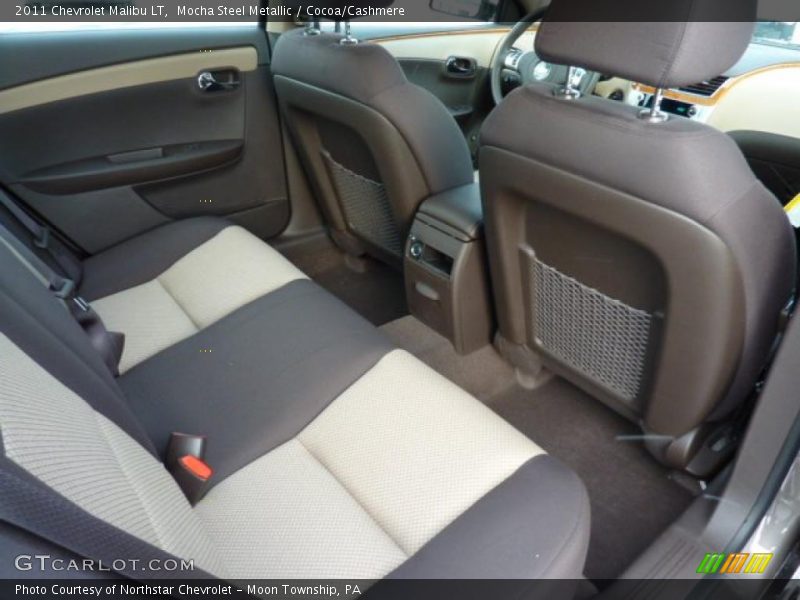 Mocha Steel Metallic / Cocoa/Cashmere 2011 Chevrolet Malibu LT