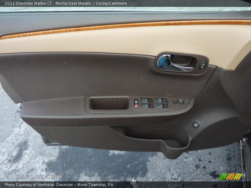 Mocha Steel Metallic / Cocoa/Cashmere 2011 Chevrolet Malibu LT