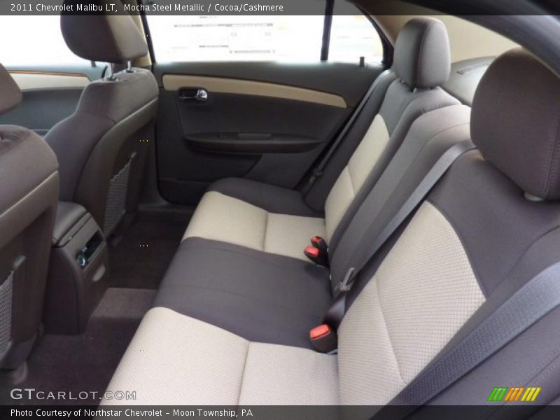 Mocha Steel Metallic / Cocoa/Cashmere 2011 Chevrolet Malibu LT