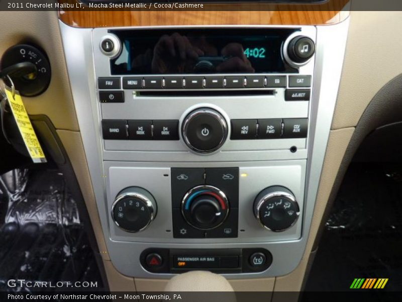 Mocha Steel Metallic / Cocoa/Cashmere 2011 Chevrolet Malibu LT