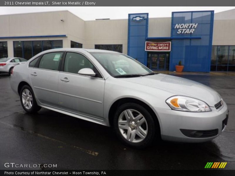 Silver Ice Metallic / Ebony 2011 Chevrolet Impala LT