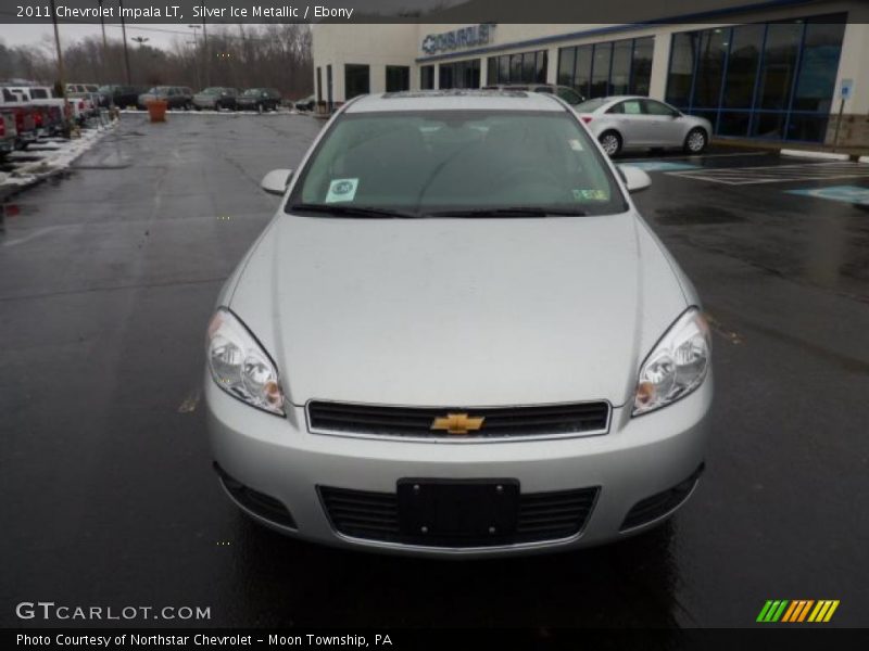 Silver Ice Metallic / Ebony 2011 Chevrolet Impala LT