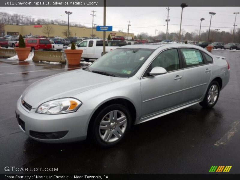 Silver Ice Metallic / Ebony 2011 Chevrolet Impala LT