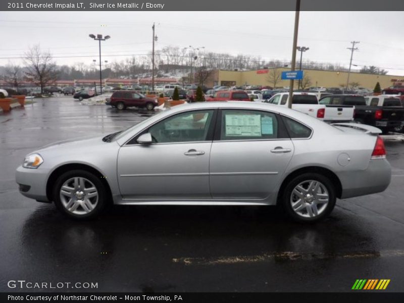 Silver Ice Metallic / Ebony 2011 Chevrolet Impala LT