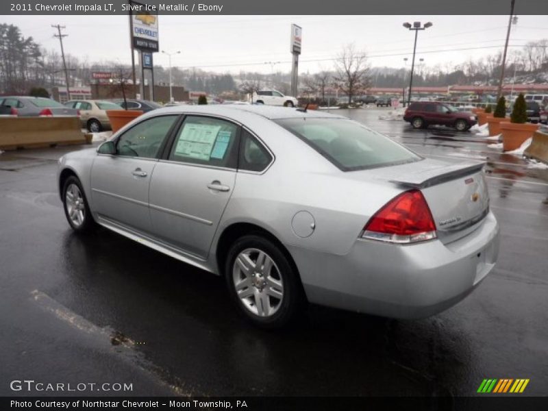 Silver Ice Metallic / Ebony 2011 Chevrolet Impala LT