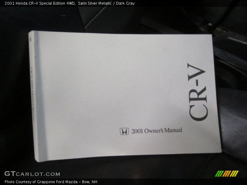 Satin Silver Metallic / Dark Gray 2001 Honda CR-V Special Edition 4WD