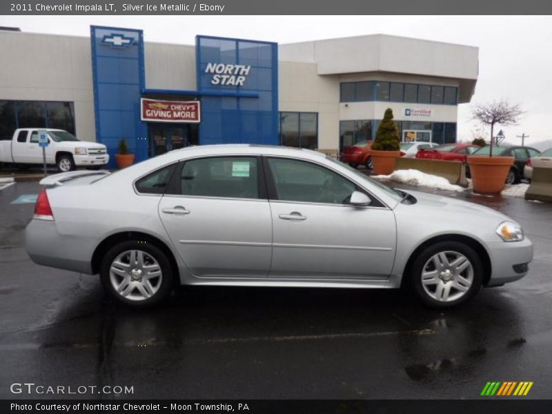 Silver Ice Metallic / Ebony 2011 Chevrolet Impala LT
