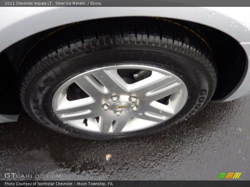 Silver Ice Metallic / Ebony 2011 Chevrolet Impala LT