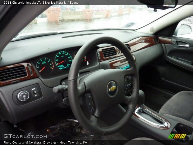 Silver Ice Metallic / Ebony 2011 Chevrolet Impala LT