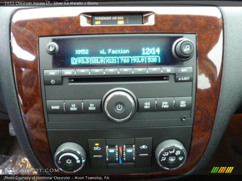 Silver Ice Metallic / Ebony 2011 Chevrolet Impala LT